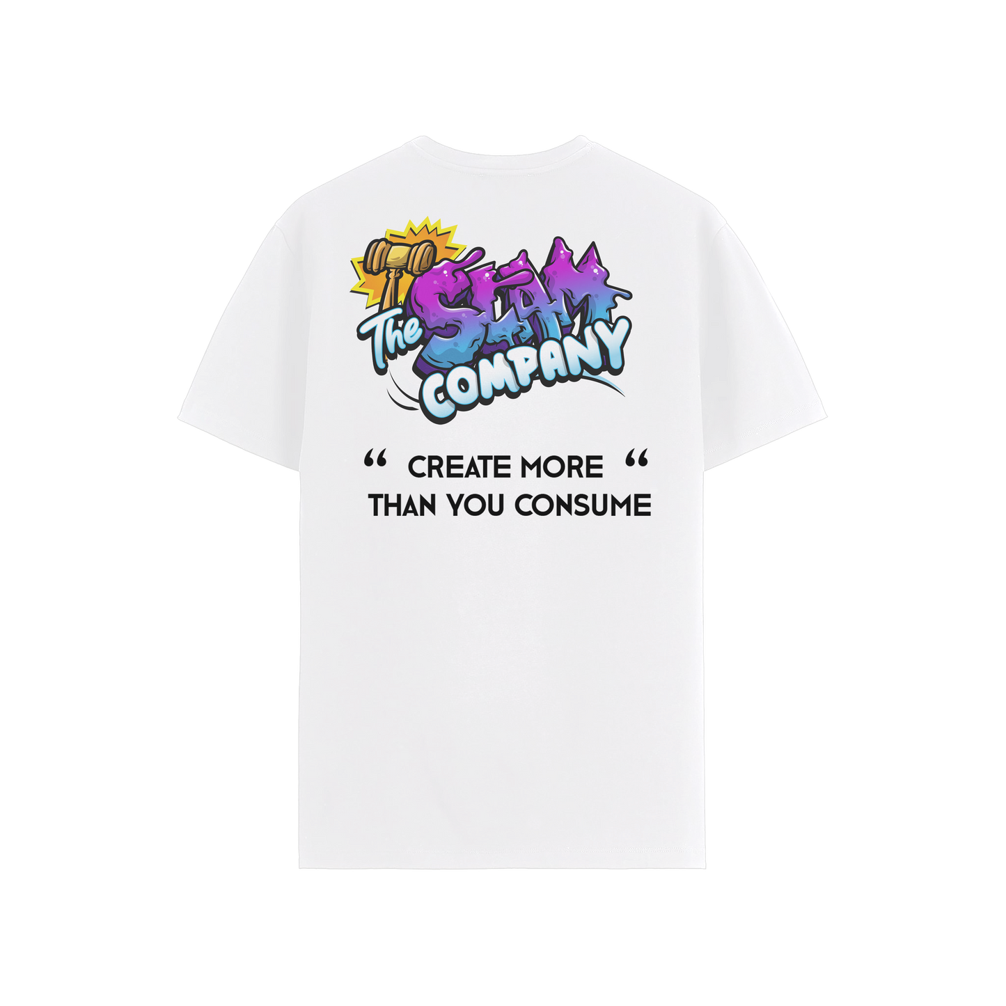 Create More White Tee